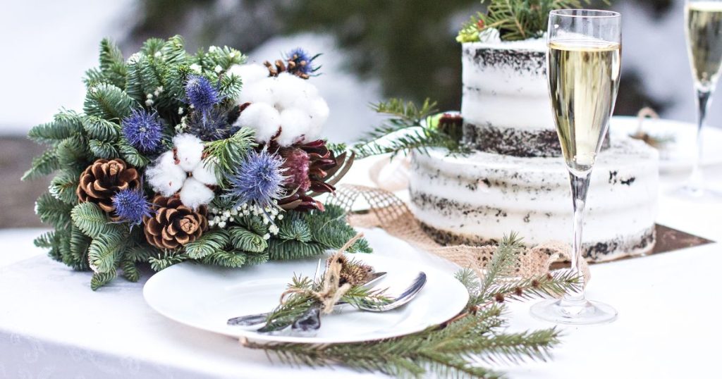 The Cosy & Chic Charcuterie Cart Perfect for Intimate Winter Weddings